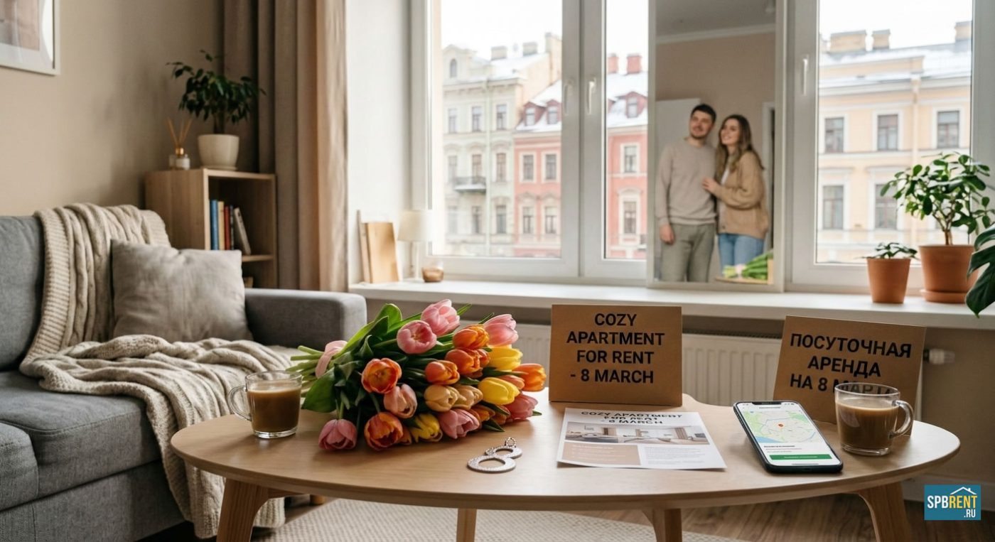 Праздник с наценкой: что происходит с посуточной арендой к 8 марта?